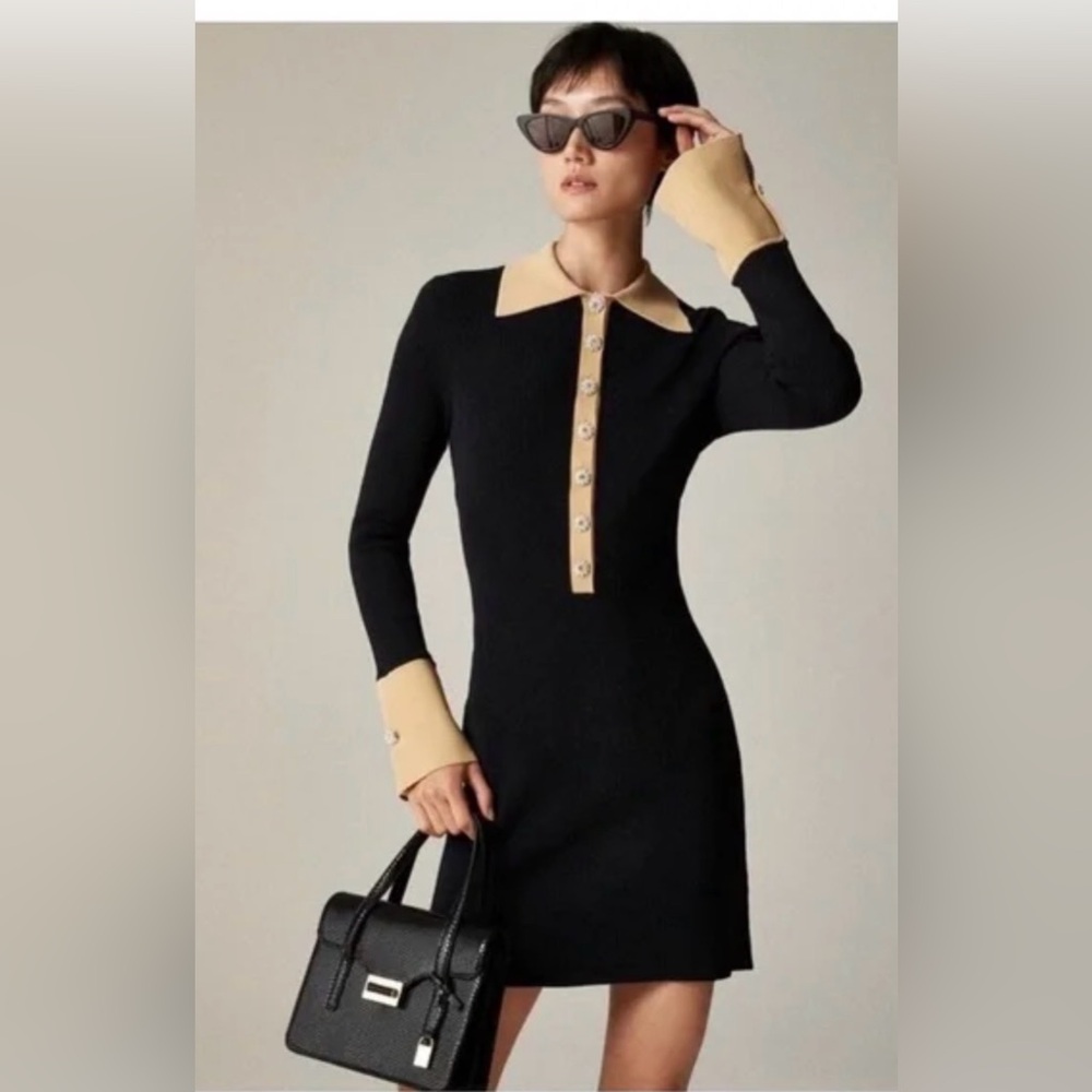 J. Crew embellished sweater dress. NWT